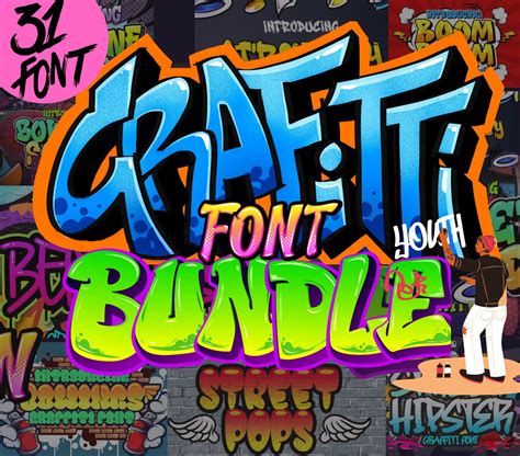 fonts that are similar to graffiti
